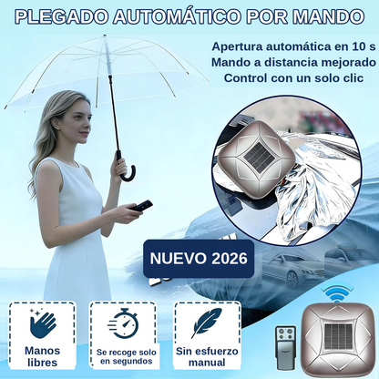 Funda Para Coche Automática Con Mando a Distancia