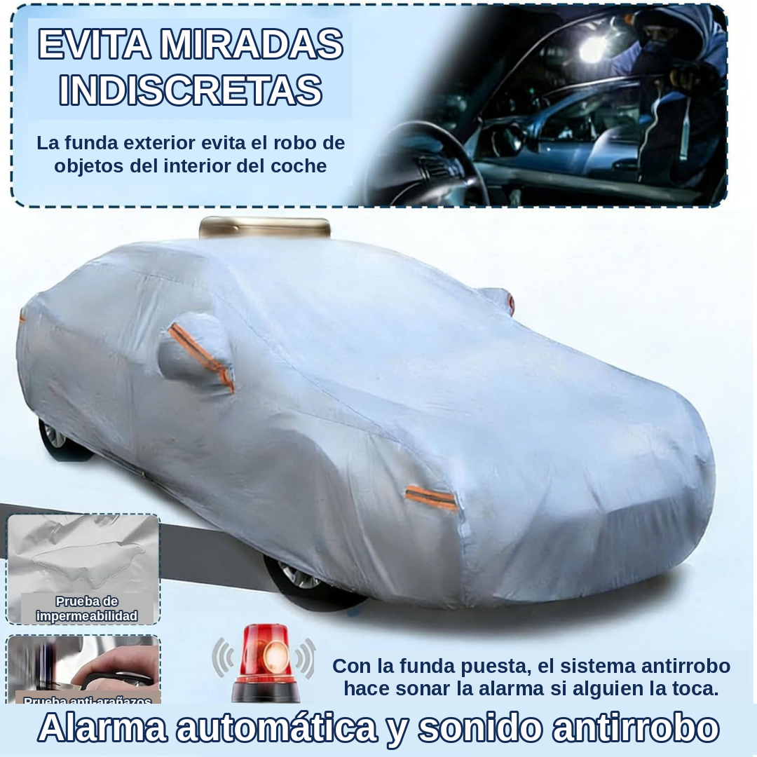 Funda Para Coche Automática Con Mando a Distancia