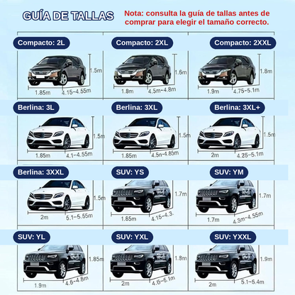 Funda Para Coche Automática Con Mando a Distancia