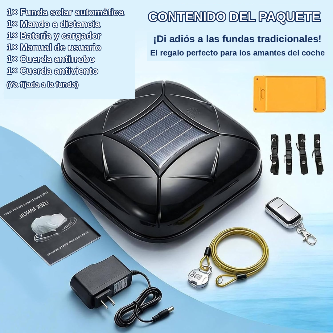 Funda Para Coche Automática Con Mando a Distancia